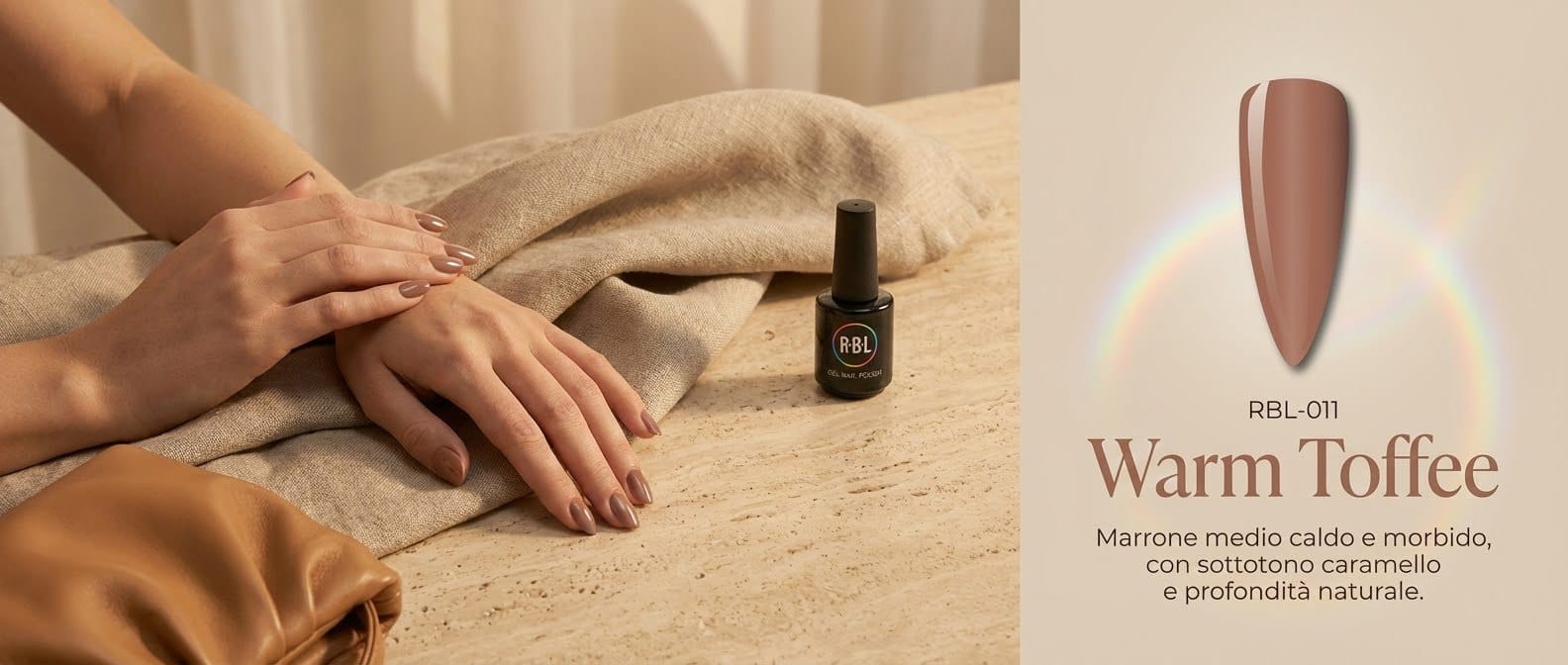 Warm Toffee — smalto gel RBL RBL-011