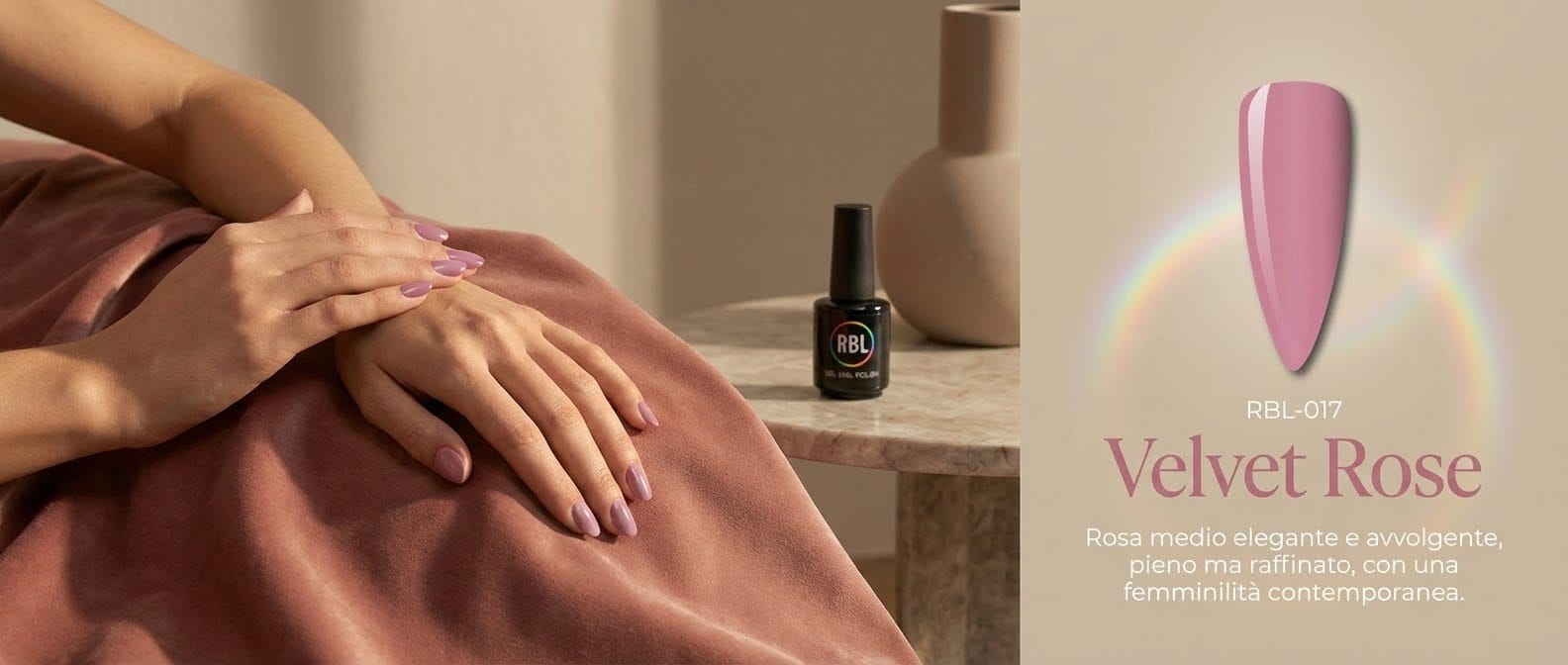 Velvet Rose — smalto gel RBL RBL-017