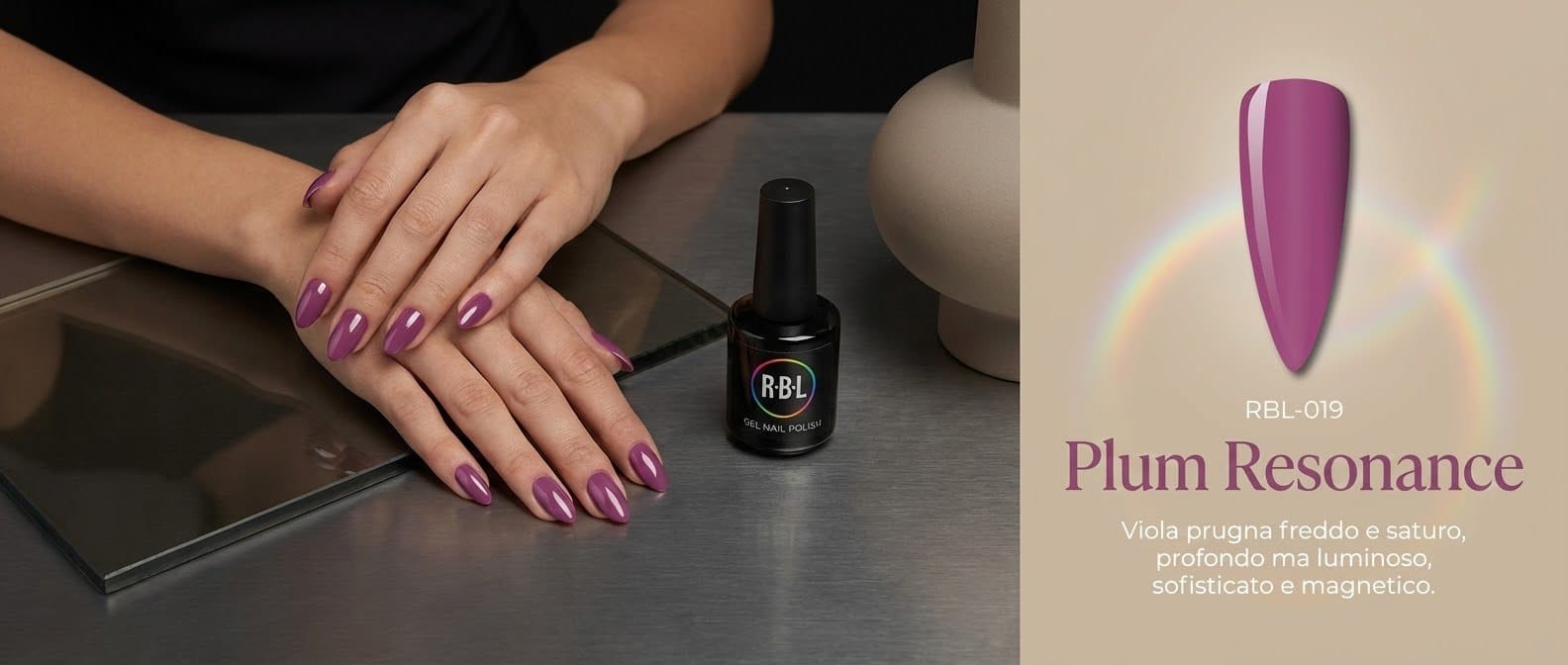 Plum Resonance — smalto gel RBL RBL-019
