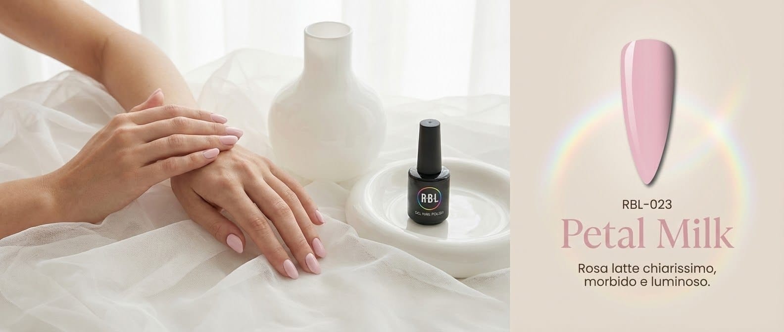 Petal Milk — smalto gel RBL RBL-023