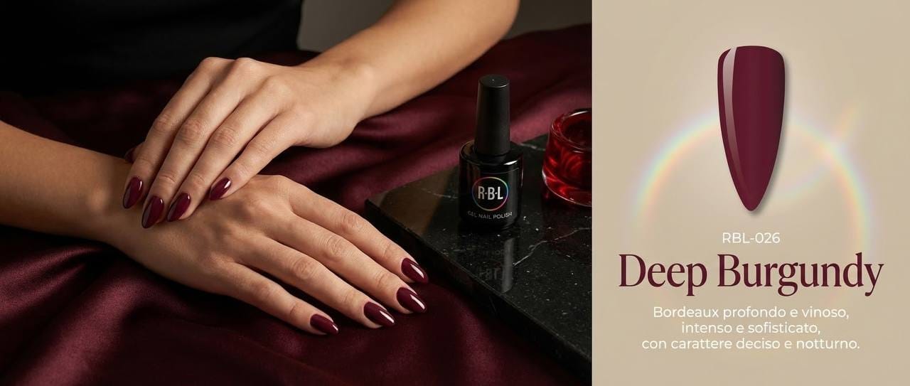 Deep Burgundy — smalto gel RBL RBL-026
