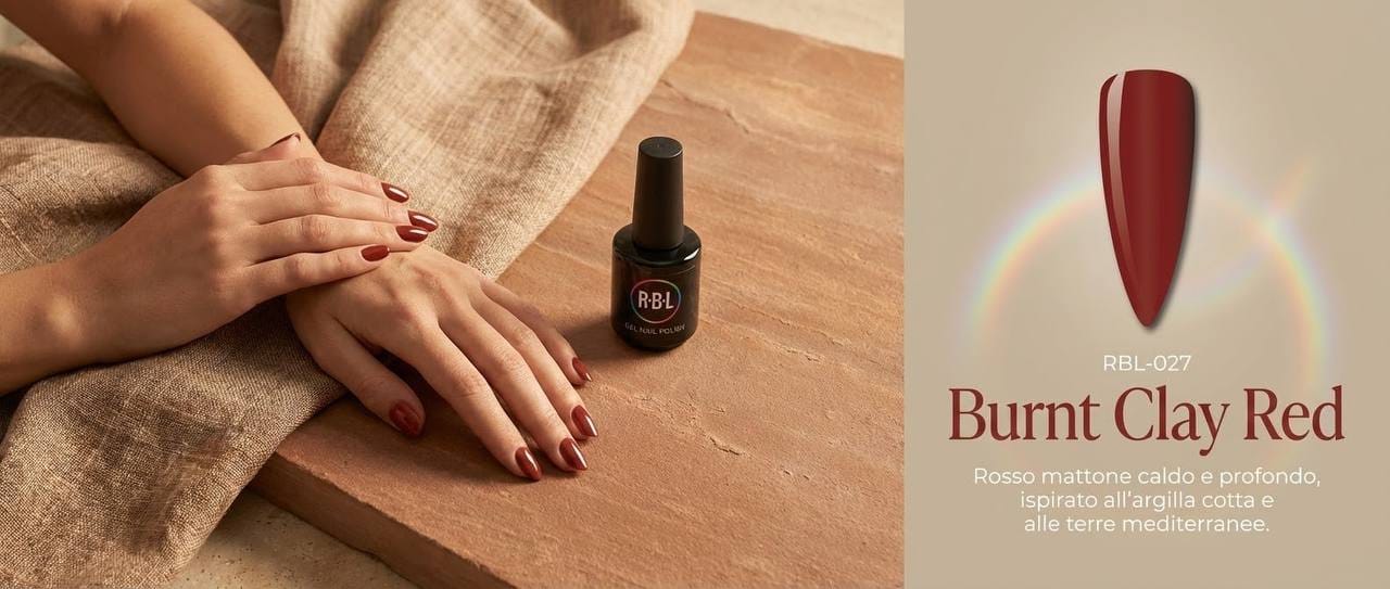 Burnt Clay Red — smalto gel RBL RBL-027