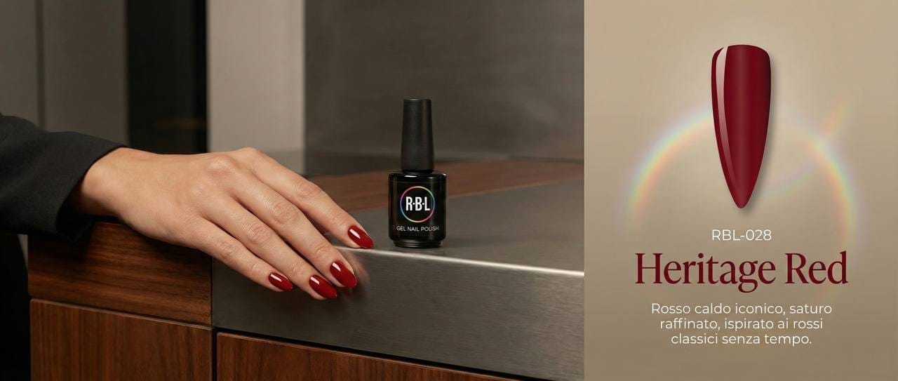 Heritage Red — smalto gel RBL RBL-028