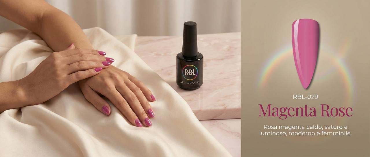 Magenta Rose — smalto gel RBL RBL-029