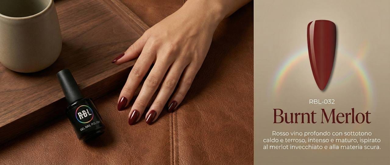 Burnt Merlot — smalto gel RBL RBL-032
