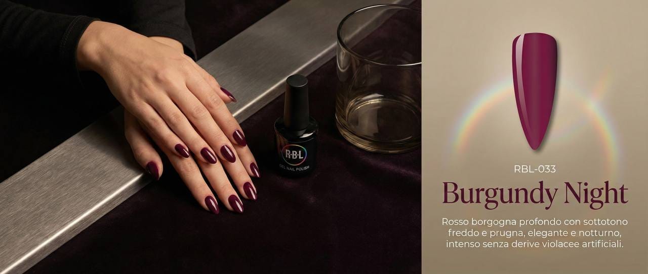 Burgundy Night — smalto gel RBL RBL-033