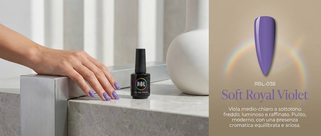 Soft Royal Violet — smalto gel RBL RBL-038