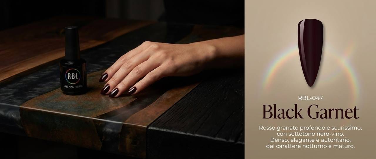 Black Garnet — smalto gel RBL RBL-047