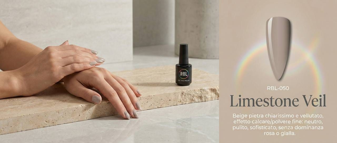 Limestone Veil — smalto gel RBL RBL-050