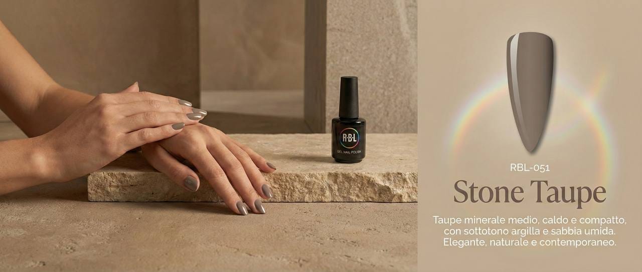 Stone Taupe — smalto gel RBL RBL-051