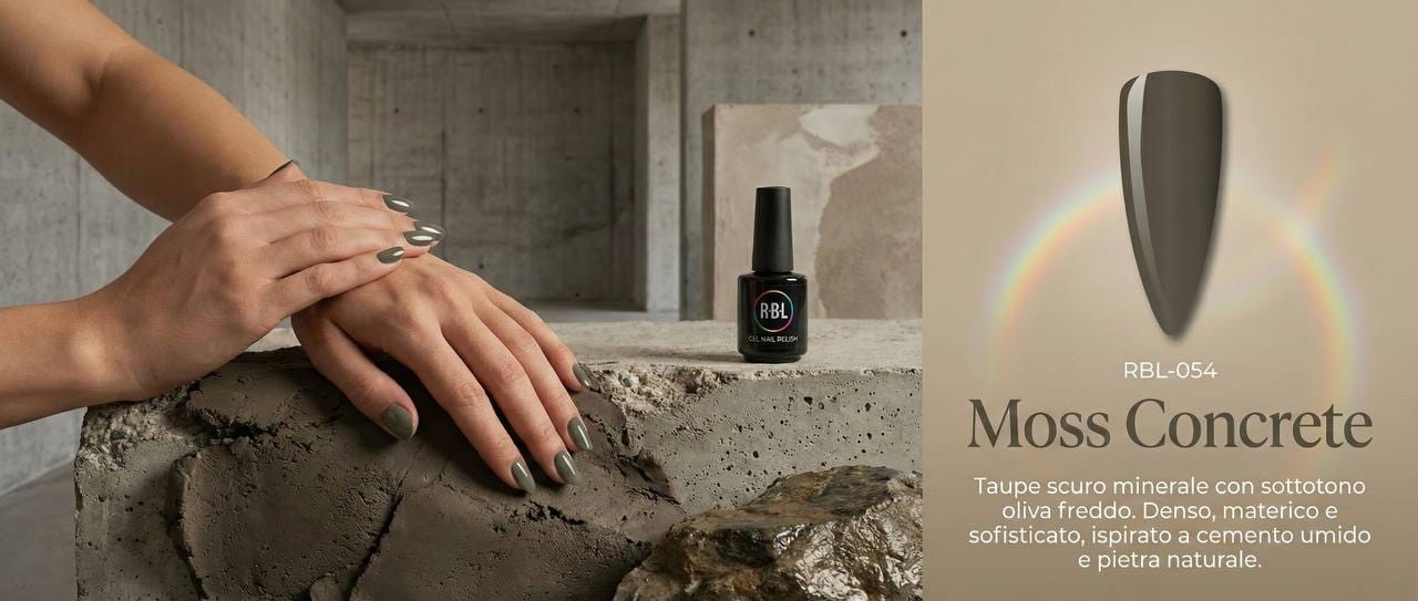 Moss Concrete — smalto gel RBL RBL-054
