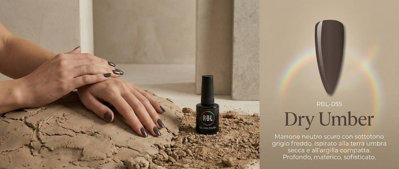 Dry Umber — smalto gel RBL RBL-055