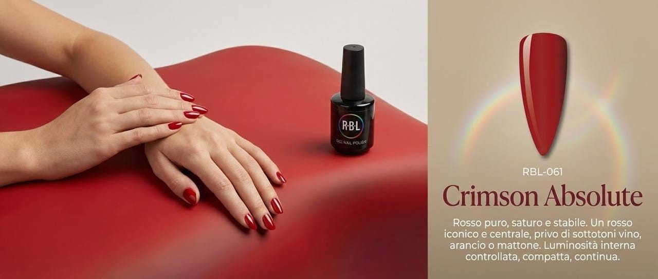 Crimson Absolute — smalto gel RBL RBL-061