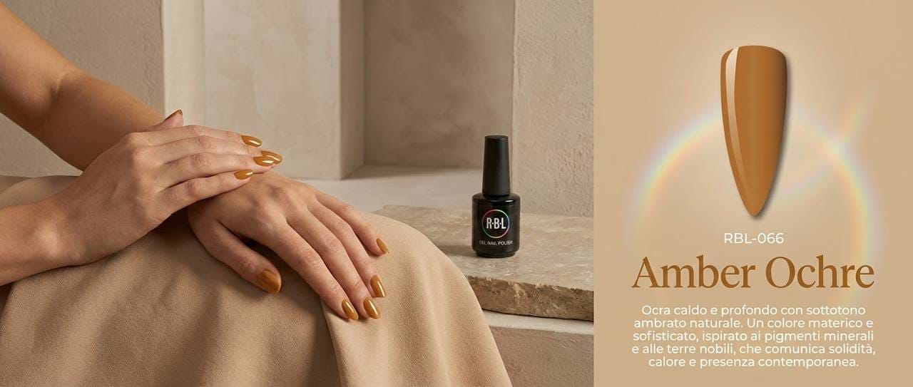 Amber Ochre — smalto gel RBL RBL-066