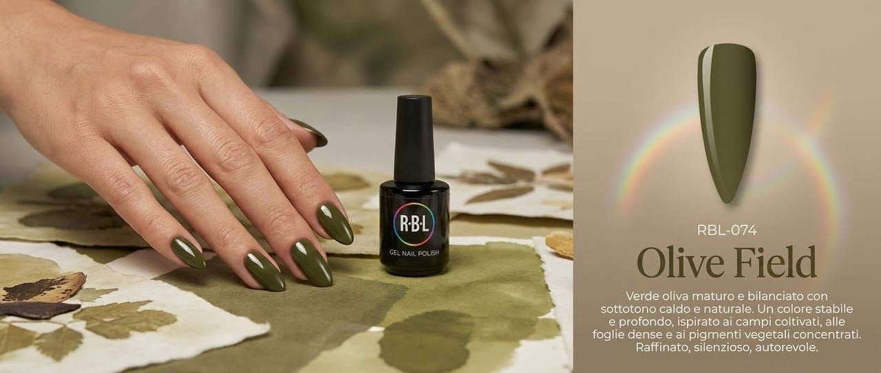 Olive Field — smalto gel RBL RBL-074