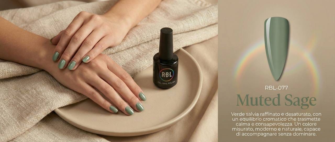 Muted Sage — smalto gel RBL RBL-077
