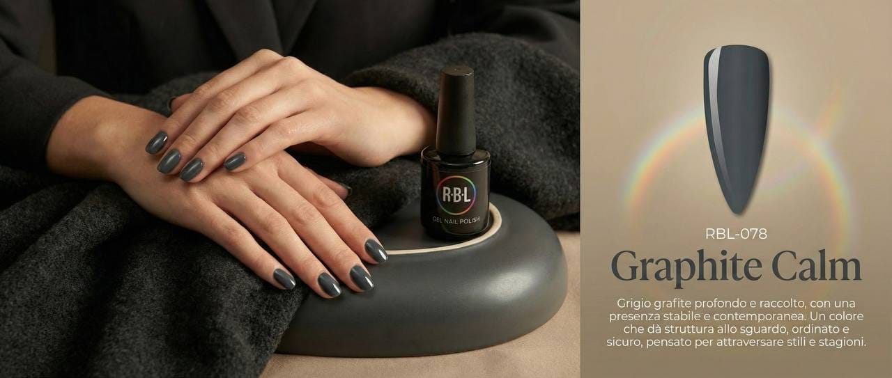 Graphite Calm — smalto gel RBL RBL-078