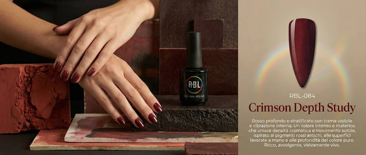 Crimson Depth Study — smalto gel RBL RBL-084