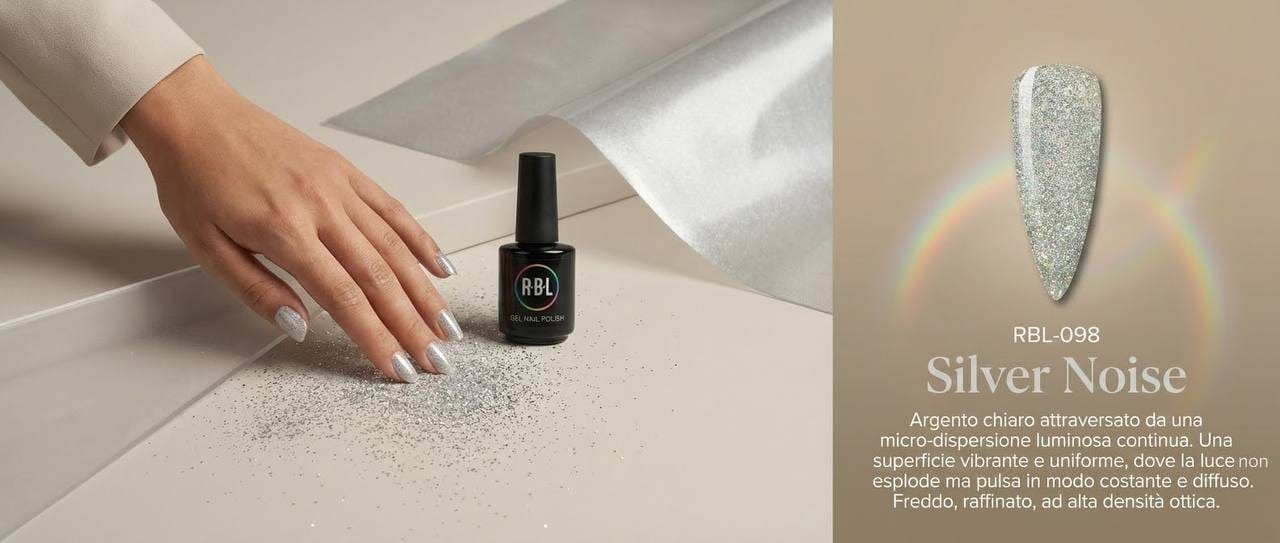 Silver Noise — smalto gel RBL RBL-098