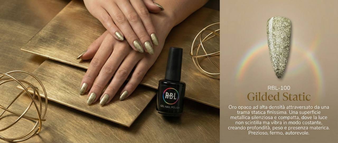 Gilded Static — smalto gel RBL RBL-100