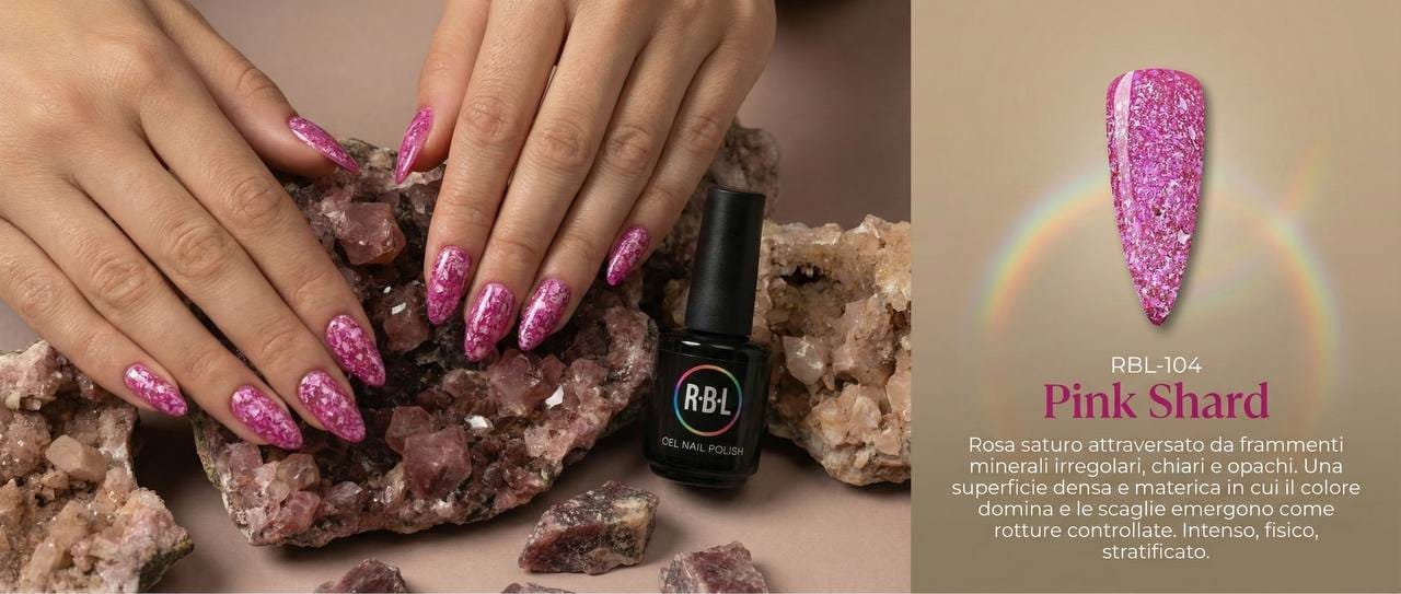 Pink Shard — smalto gel RBL RBL-104