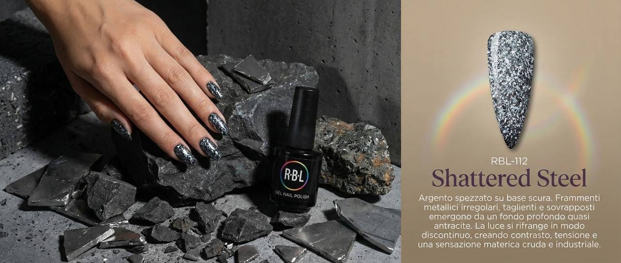 Shattered Steel — smalto gel RBL RBL-112