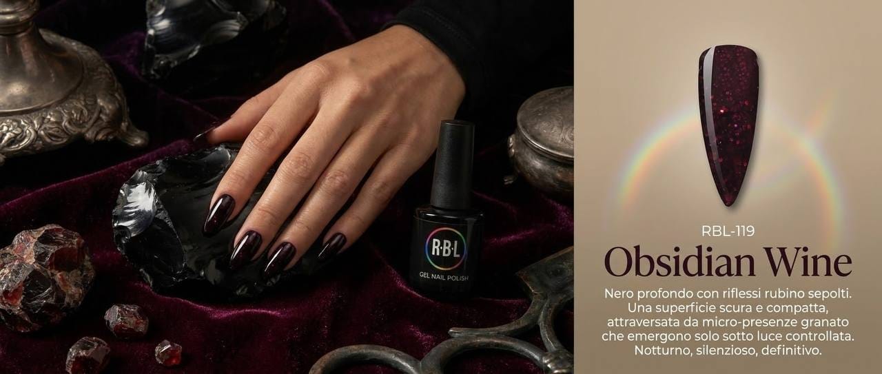 Obsidian Wine — smalto gel RBL RBL-119