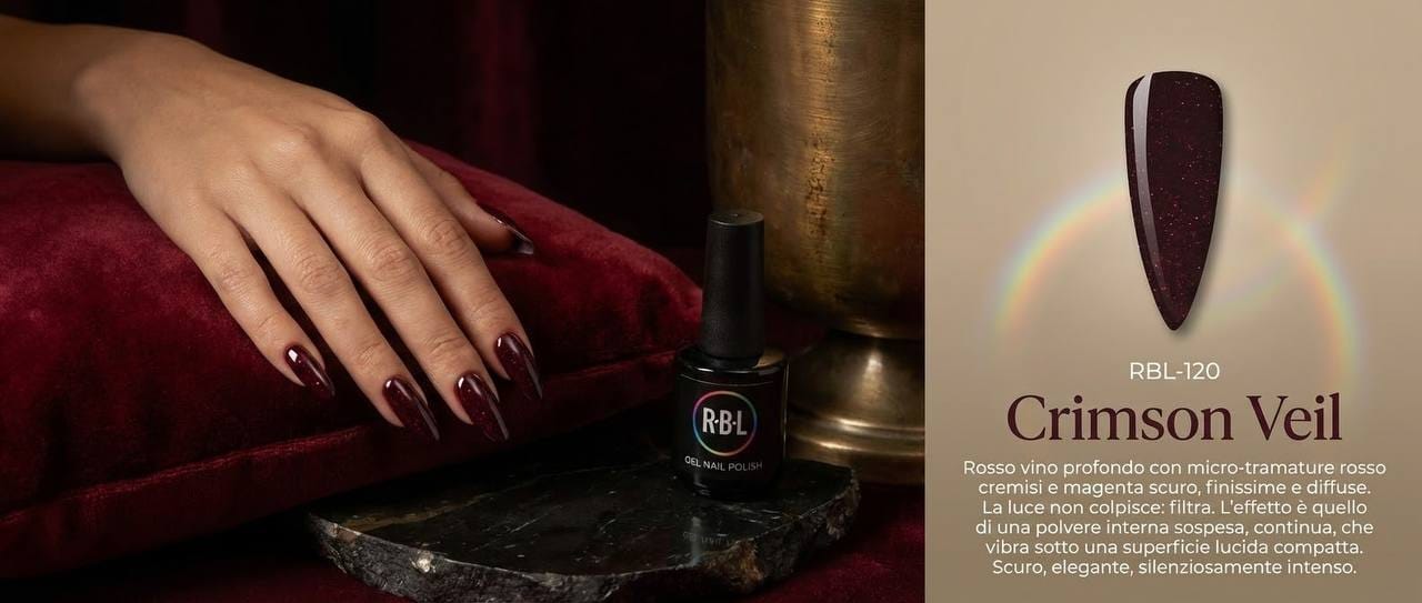 Crimson Veil — smalto gel RBL RBL-120