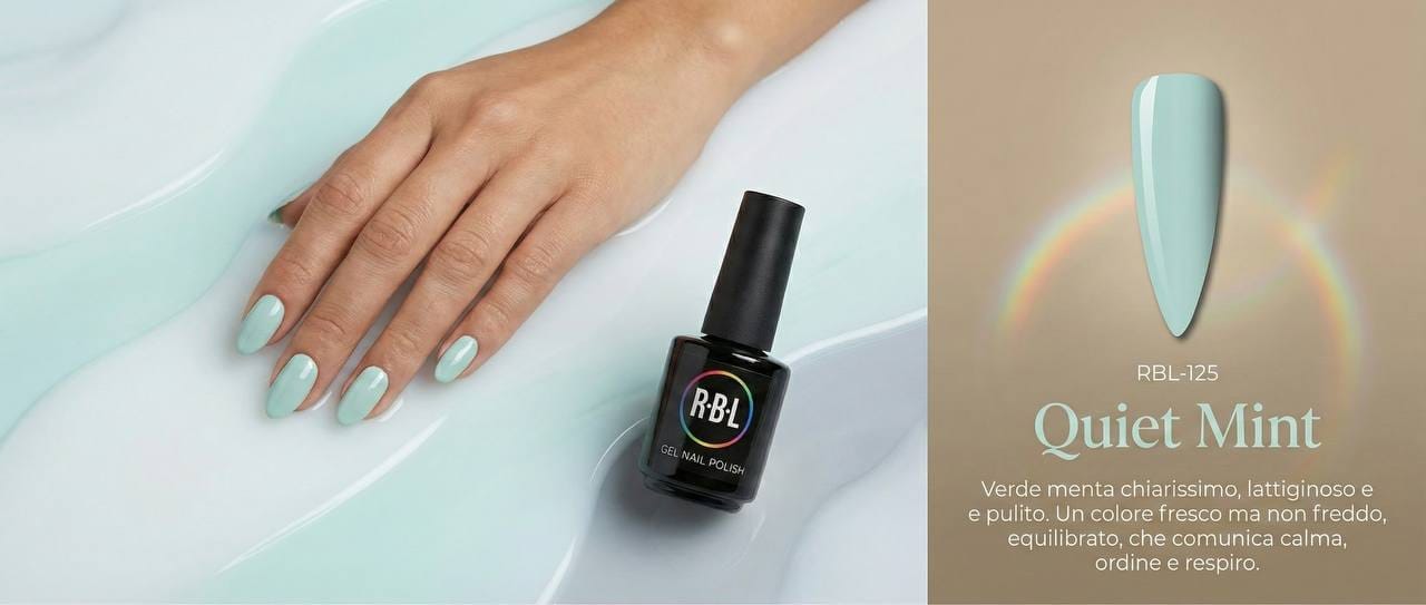 Quiet Mint — smalto gel RBL RBL-125