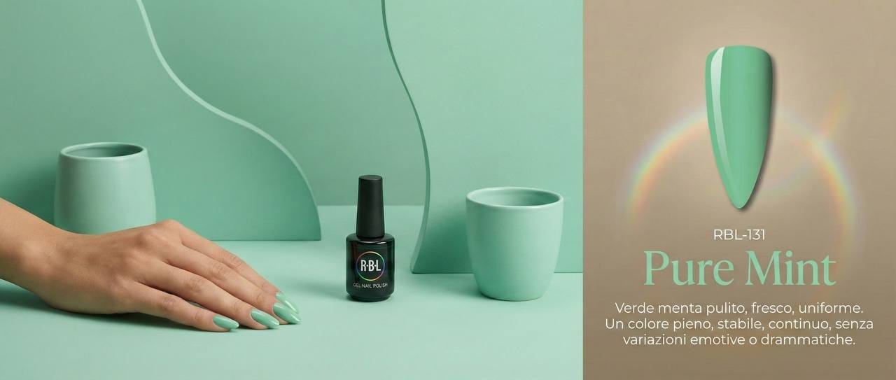 Pure Mint — smalto gel RBL RBL-131