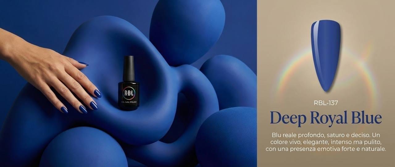 Deep Royal Blue — smalto gel RBL RBL-137