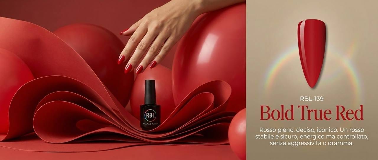Bold True Red — smalto gel RBL RBL-139