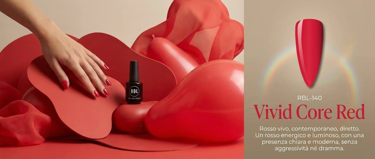 Vivid Core Red — smalto gel RBL RBL-140