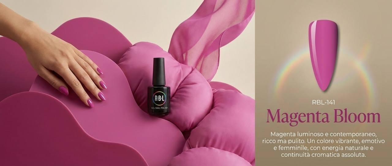 Magenta Bloom — smalto gel RBL RBL-141