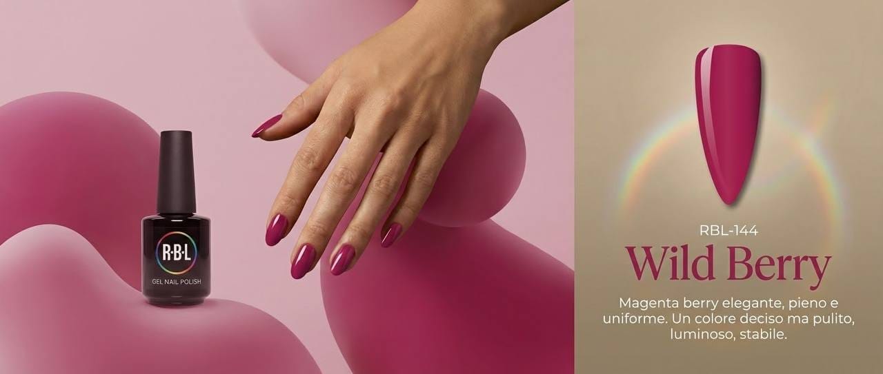Wild Berry — smalto gel RBL RBL-144