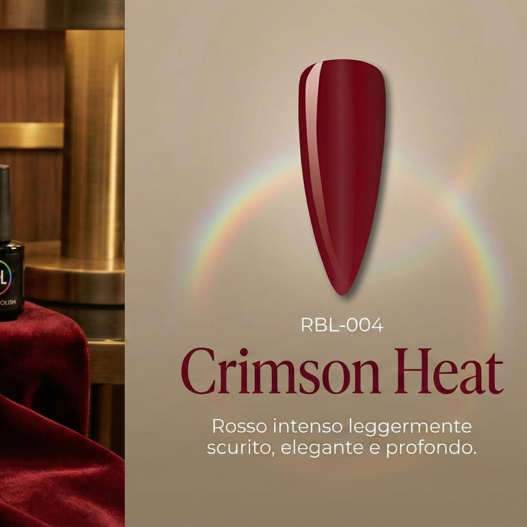 Crimson Heat — smalto gel RBL-004