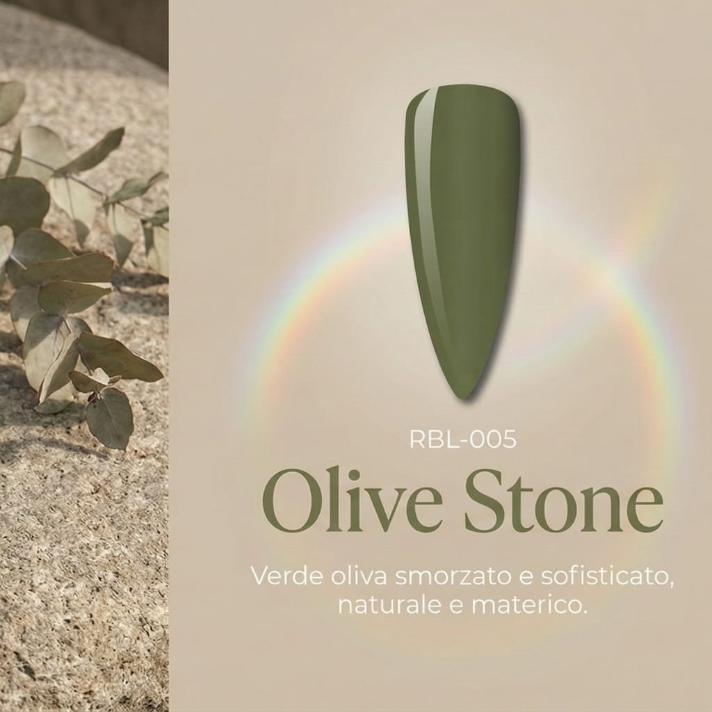 Olive Stone — smalto gel RBL-005