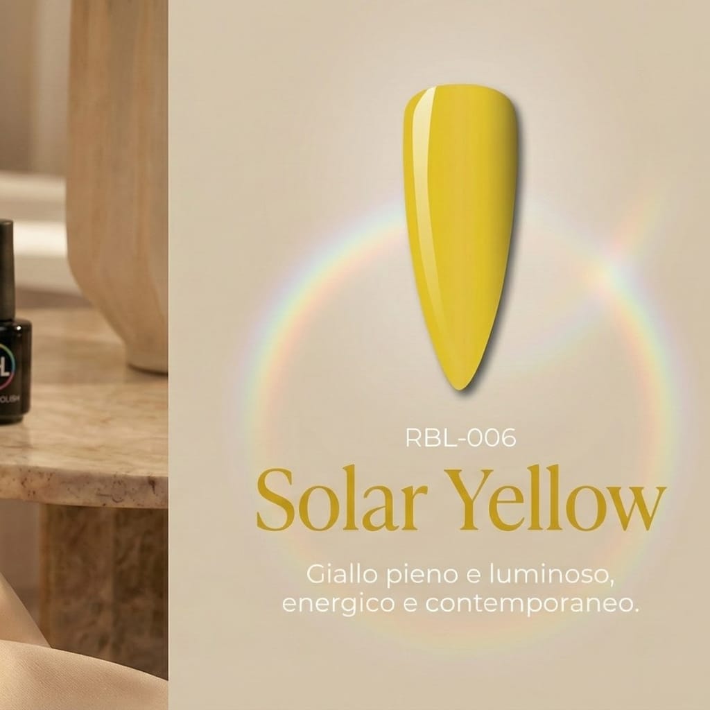 Solar Yellow — smalto gel RBL-006