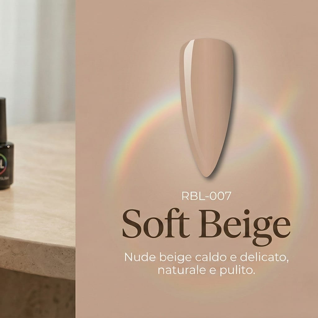 Soft Beige — smalto gel RBL-007