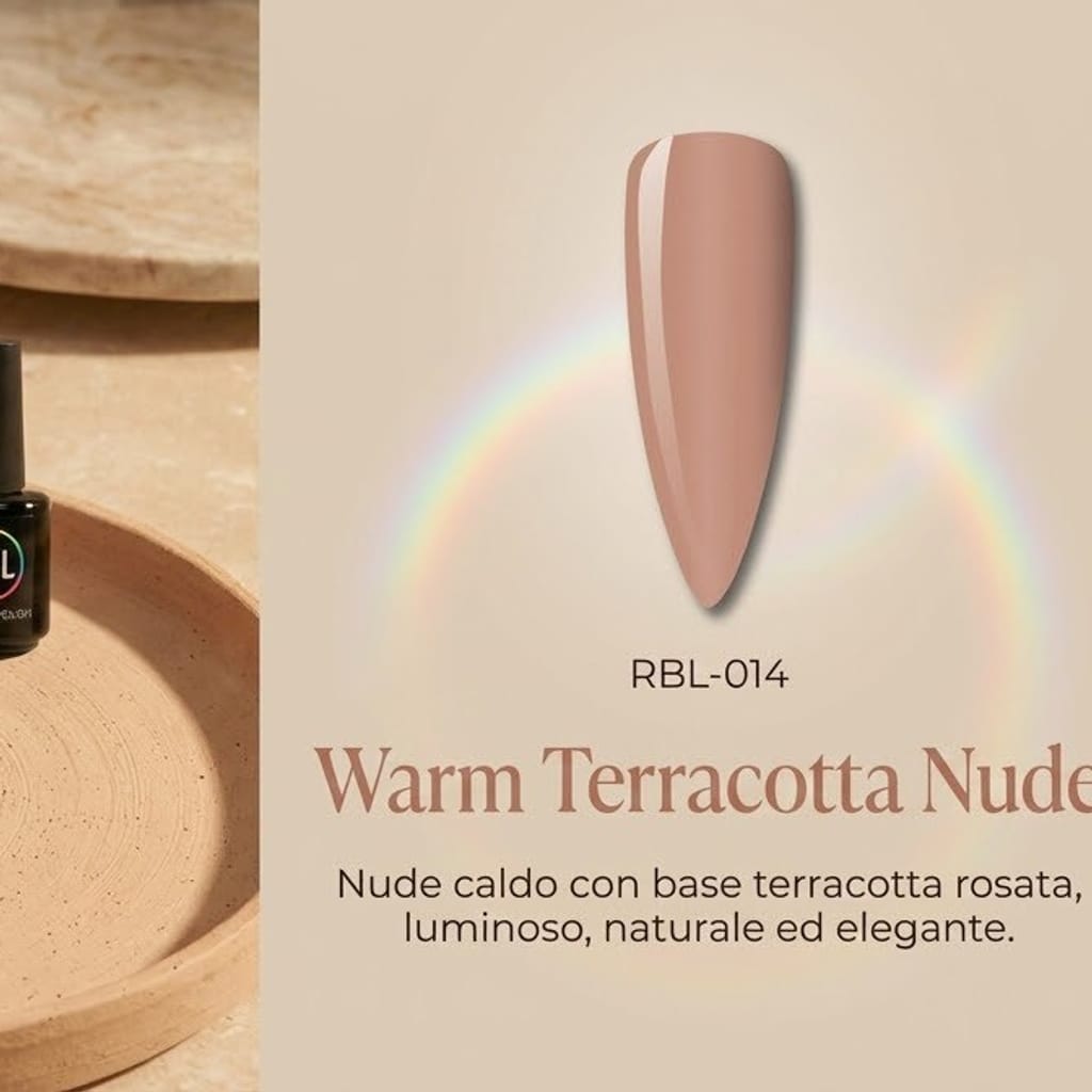 Warm Terracotta Nude — smalto gel RBL-014