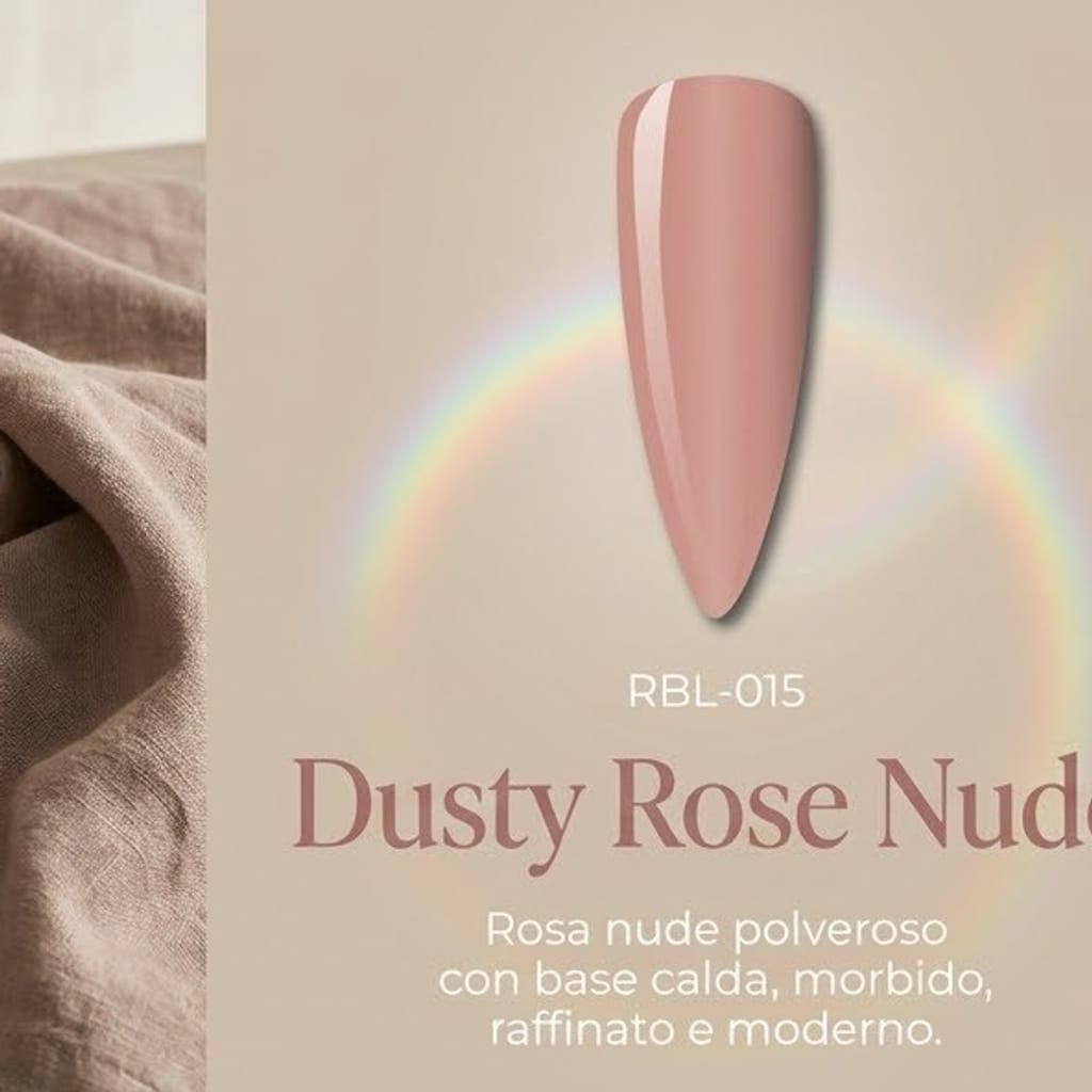 Dusty Rose Nude — smalto gel RBL-015