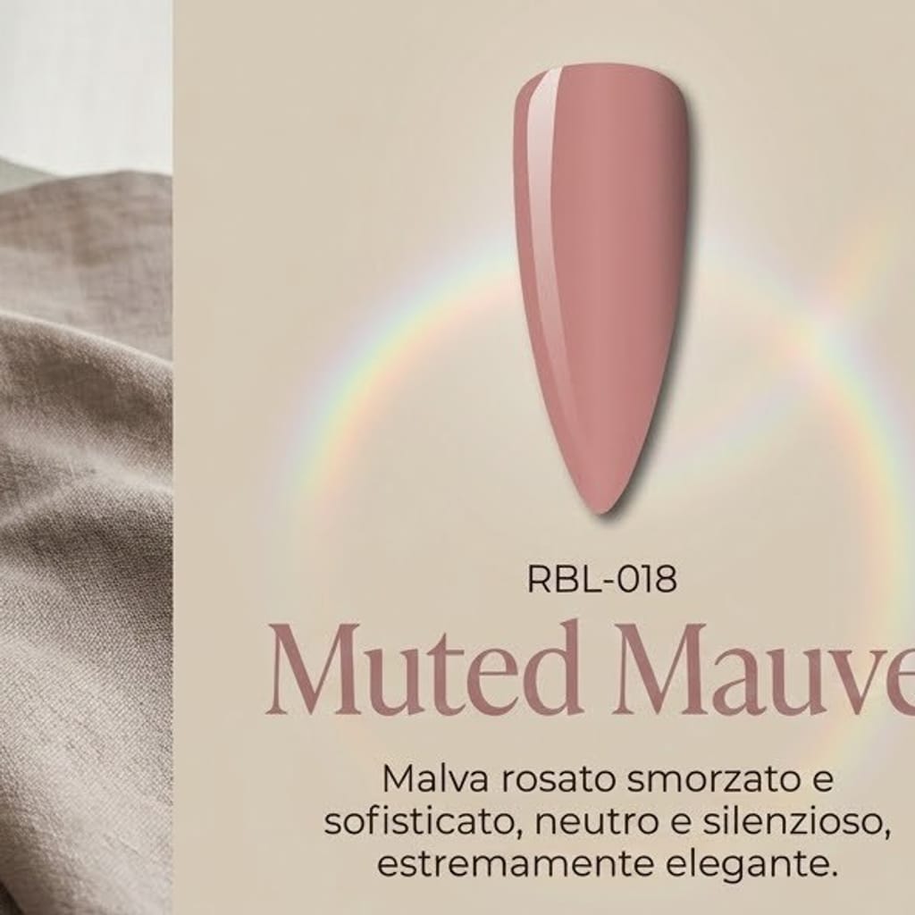 Muted Mauve — smalto gel RBL-018