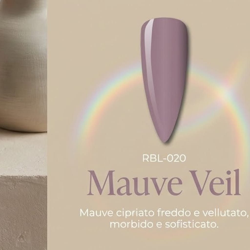 Mauve Veil — smalto gel RBL-020