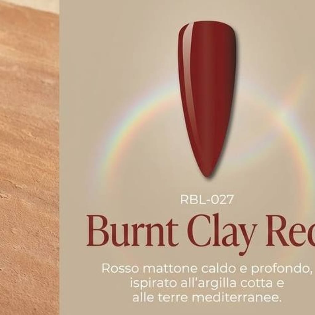 Burnt Clay Red — smalto gel RBL-027