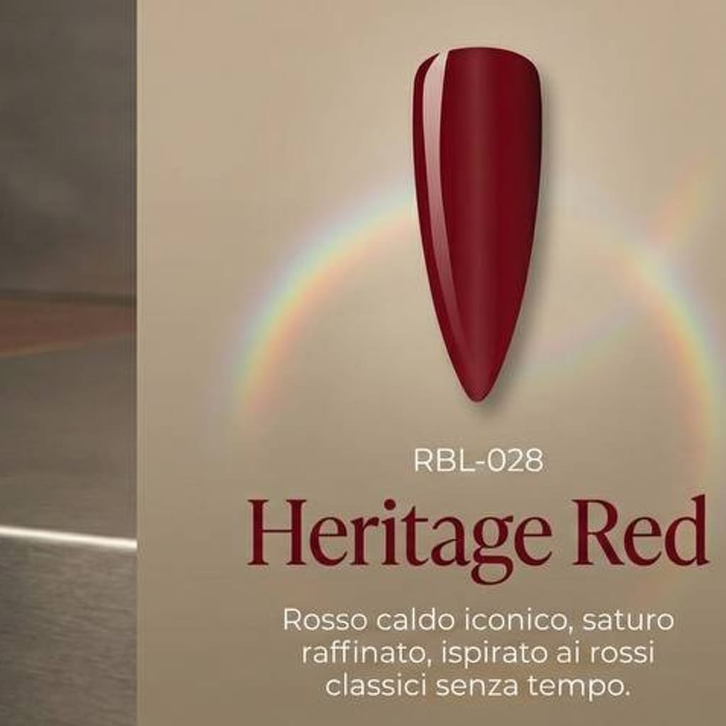 Heritage Red — smalto gel RBL-028