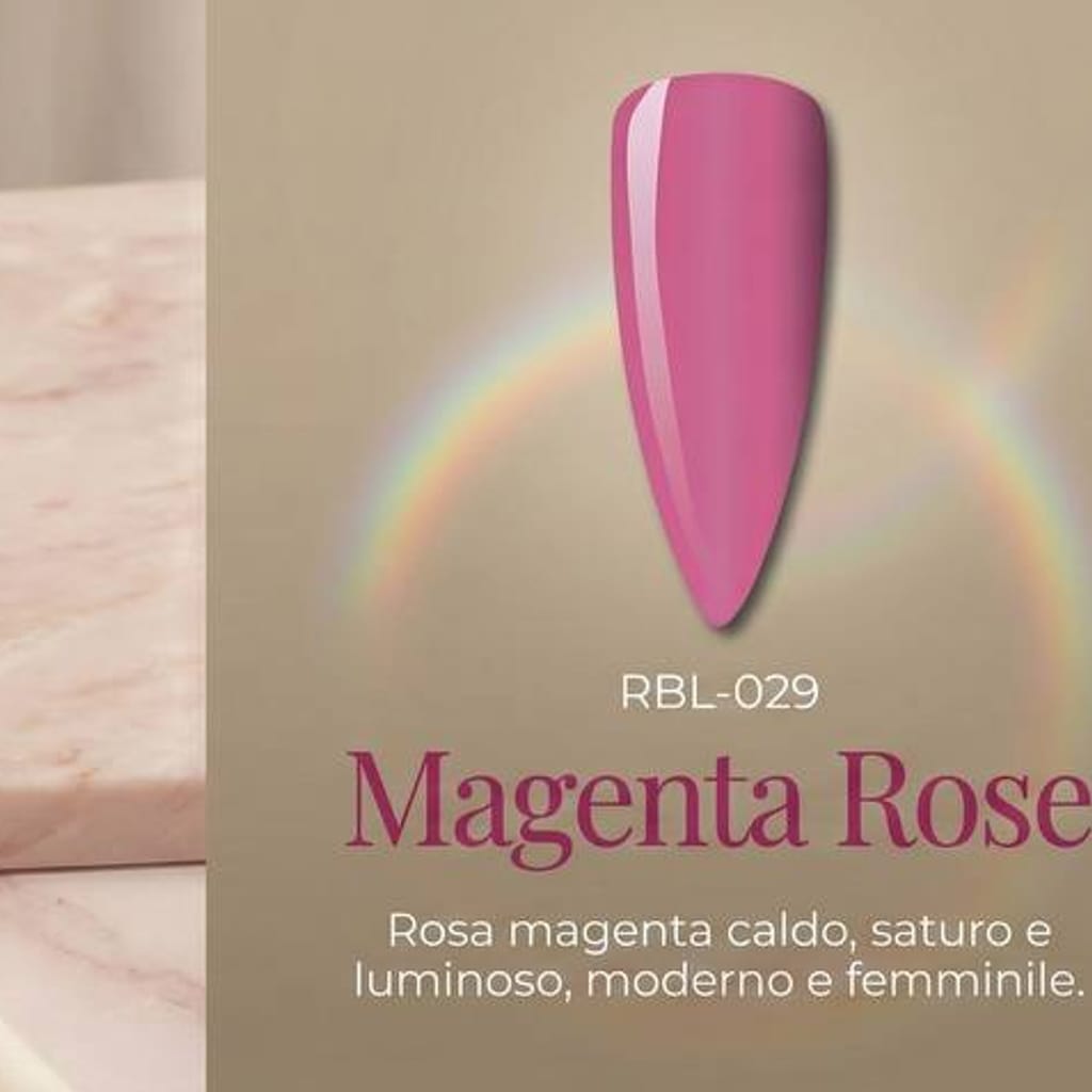 Magenta Rose — smalto gel RBL-029