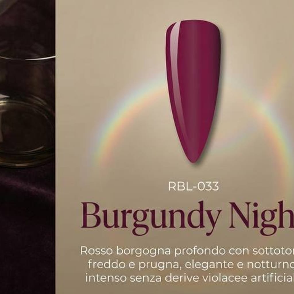 Burgundy Night — smalto gel RBL-033