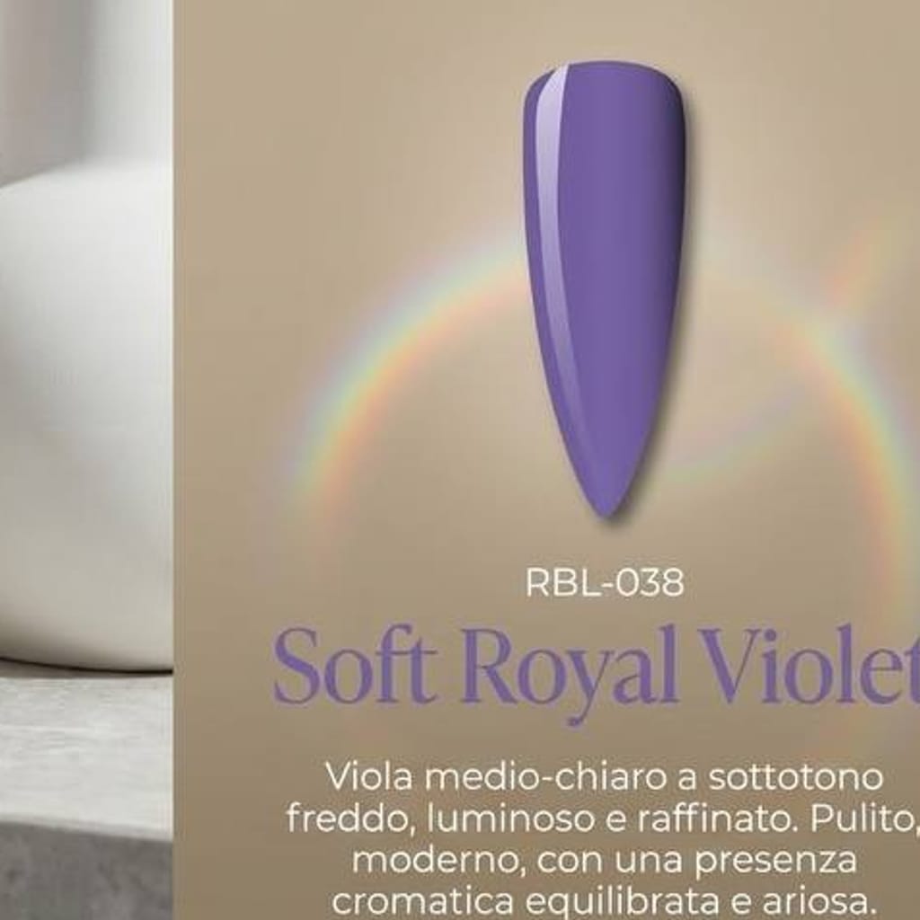 Soft Royal Violet — smalto gel RBL-038