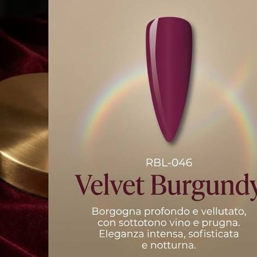 Velvet Burgundy — smalto gel RBL-046