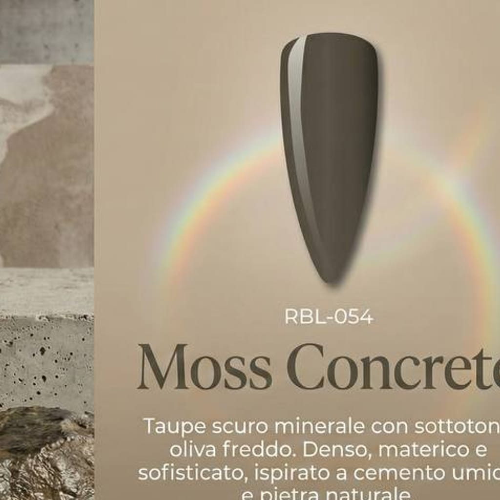 Moss Concrete — smalto gel RBL-054